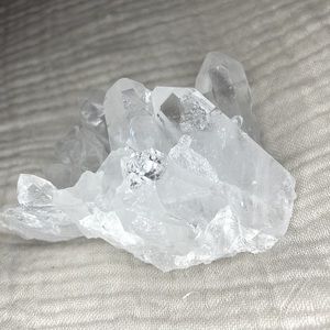 Clear Quartz crystal cluster